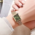 thumbnail image 1 of Resicozy Classic Square Watches for Women 2026 with Numerals Ladies Casual Fashion Dress Watch Gold, 1 of 3
