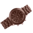 thumbnail image 1 of Resicozy Digital Watches for Women with LED Light 2026 Casual Fashion Solid Watches with Silicone Watch Strap Coffee, 1 of 3