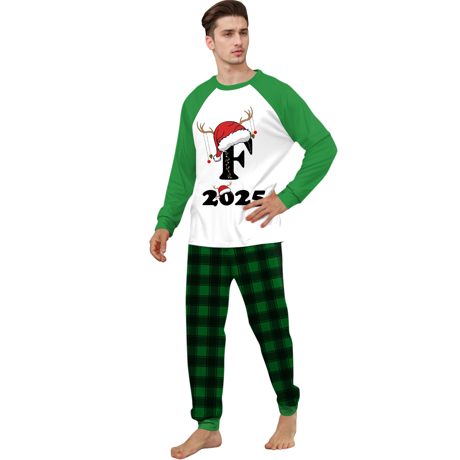 Resicozy Family Christmas Pajamas Matching Sets 2025 Fashion Letter ...