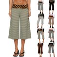 thumbnail image 1 of Resicozy Fold Over Pants Women Y2K Bottoms Yoga Pants Low Rise Foldover Flare Legging Summer Wide Leg Trousers Green 3XL, 1 of 4