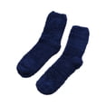 thumbnail image 1 of Resicozy Fuzzy Socks for Men Cozy Slipper Socks Sleeping Sock Soft Fuzzy Slipper Socks Cute Colors Plush Home Sleeping Socks Navy, 1 of 3