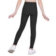 thumbnail image 1 of Resicozy Girls Athletic Leggings with Pockets High Waisted Yoga Pants for Kids Dance Running Workout Tights 3-12 Years 160, 1 of 4