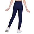 thumbnail image 1 of Resicozy Girls Athletic Leggings with Pockets High Waisted Yoga Pants for Kids Dance Running Workout Tights 3-12 Years 120, 1 of 4
