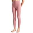 thumbnail image 1 of Resicozy Girls Leggings with Pockets Athletic High Waisted pant Workout Active Dance Running Yoga Pants for Kids3-12 Years Pink 130, 1 of 5