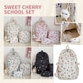 thumbnail image 1 of Resicozy Grils Backpack 2026 Cute Cherry Printed Aesthetic Backpack Casual Fashion Daypack for Travel Pink, 1 of 6