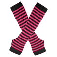 thumbnail image 1 of Resicozy Knit Long Arm Warmers for Women Fingerless Gloves Soft Glove with a Hole in The Thumb Fall Winter Cold Accessories Hot Pink, 1 of 3