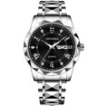 thumbnail image 1 of Resicozy Men's Watches Quartz Stainless Steel Casual Watches Day Date Wrist Watch, 1 of 2