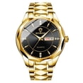 thumbnail image 1 of Resicozy Men's Watches Quartz Stainless Steel Casual Watches Fashion Elegant Classic Wrist Watch with Day Date, 1 of 2