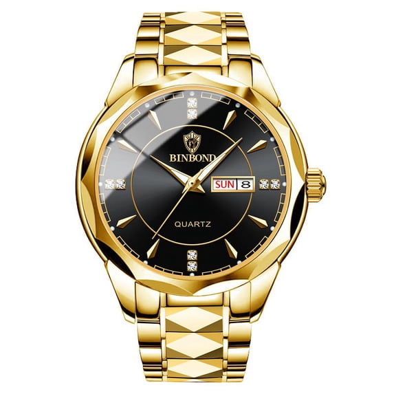 Resicozy Men's Watches Quartz Stainless Steel Casual Watches Fashion Elegant Classic Wrist Watch with Day Date