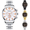 thumbnail image 1 of Resicozy Men's Watches Ultra Slim Mens Watch Stainless Strap Quartz Men's Wrist Watch Classic Watch for Men, 1 of 2