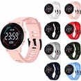 thumbnail image 1 of Resicozy Mens Digital Watch Round Watches Ultra-Thin Wrist Watch For Men Running Sports Light Blue, 1 of 4