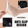 thumbnail image 1 of Resicozy No Show Socks Womens Non Slip Low Cut Thin Silky Dress Footies Liner Socks Flats Sneakers Pink, 1 of 3