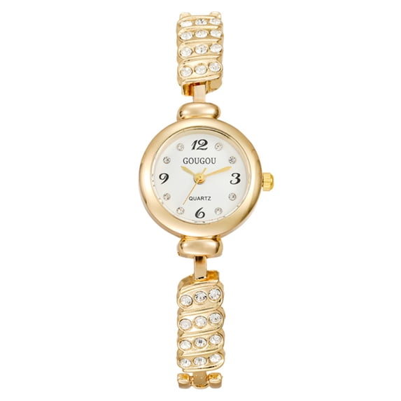 Resicozy Petite Vintage Watches for Women Elegant Retro Ladies Dress Watch Casual Round Dial Watches A