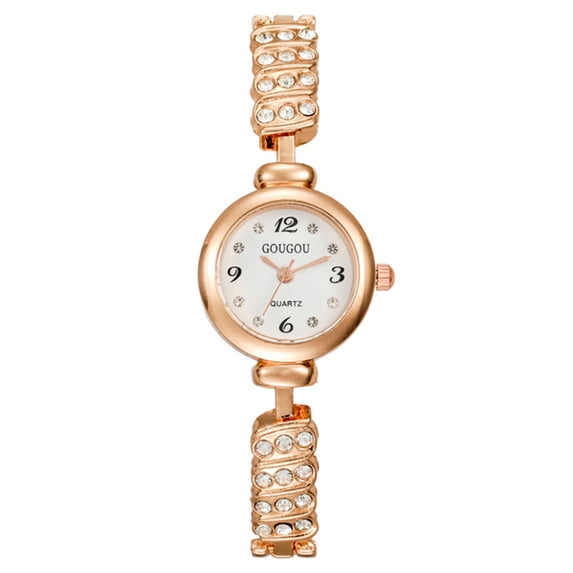 Resicozy Petite Vintage Watches for Women Elegant Retro Ladies Dress Watch Casual Round Dial Watches B