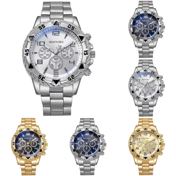 Resicozy Quartz Watches for Men and Women Casual Stainless Steel Strap Wrist Watch Classic Easy to Dial Watch 2026 Silver