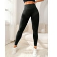 thumbnail image 1 of Resicozy Resistance Band Leggings for Women Solid Leggings High Waisted Butt Lifting Training for Gym Workout Yoga Pants Black L, 1 of 6
