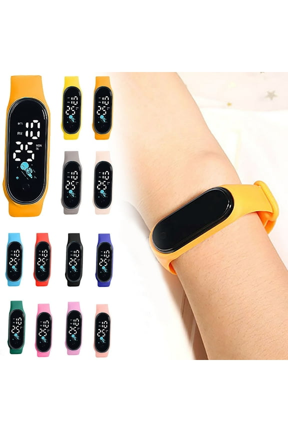 Sensory Wrist Timer for Adults Simple Reminder Watch with Alarm Clock Wristband Countdown Pink