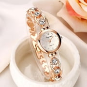 Resicozy Small Watches for Women Vintage Quartz Watch Dainty Easy Numeral Dial Dress Wristwatches for Ladies Mom Gift Gold