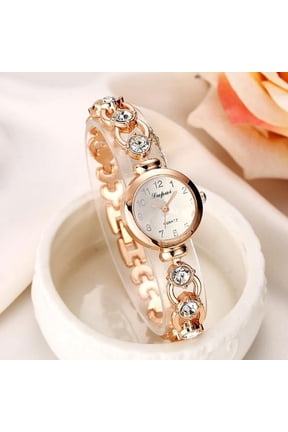 Small Watches for Womens Vintage Quartz Watch Dainty Easy Numeral Dial Dress Wristwatch for Ladies Mom Gift 2026 Gold