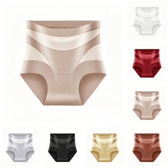 Resicozy Underwear Tummy Control for Women 2026 High-Waist Tummy Control Seamless Shaping Panties Complexion XL