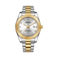 thumbnail image 1 of Resicozy Watch for Men and Women Dress Stainless Steel Wrist Watches Date Display Waterproof Casual Wristwatch A One Size, 1 of 3