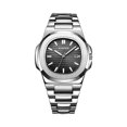 thumbnail image 1 of Resicozy Watch for Men and Women Stainless Steel Business Wrist Watch Date Display Waterproof Classic Casual Wristwatch C One Size, 1 of 3