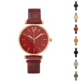 thumbnail image 1 of Resicozy Watch for Women Classic Round Dial Quartz Wristwatch Mesh Strap Bracelet Watch, 1 of 3