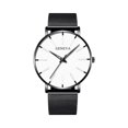 thumbnail image 1 of Resicozy Watch for Women Leather Band Wristwatch Elegant Daily Waterproof Dress Round Case Watch B One Size, 1 of 3