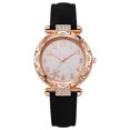 thumbnail image 1 of Resicozy Watch for Women Round Dial Dress Watches Elegant Comfortable Casual Wristwatch with Leather Strap Black, 1 of 4