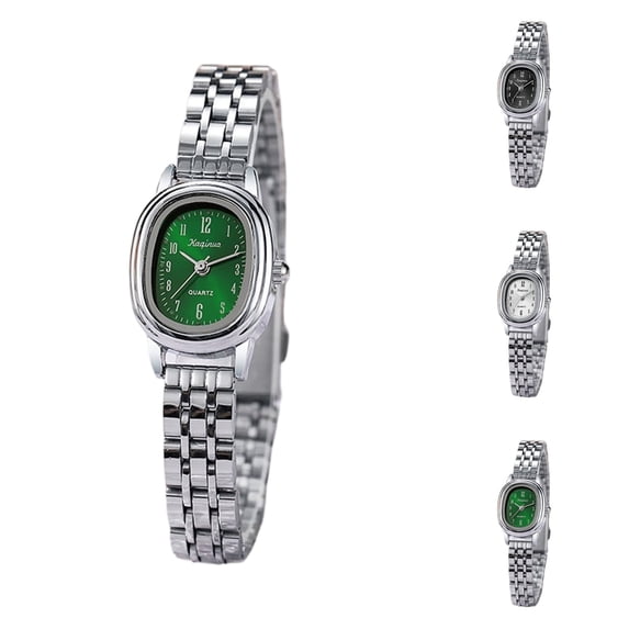 Resicozy Watch for Women Waterproof Oval Quartz Stainless Steel Casual Watches Fashion Elegant Classic Wrist Watch