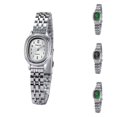 thumbnail image 1 of Resicozy Watch for Women Waterproof Oval Quartz Stainless Steel Casual Watches Fashion Elegant Classic Wrist Watch, 1 of 3