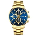thumbnail image 1 of Resicozy Watches for Men Fashion Quartz Wristwatch Business Watches with Round Dial 2026 Gold#2, 1 of 6