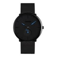 thumbnail image 1 of Resicozy Watches for Men with Mesh Strap Easy Dial Sport Casual Quartz Wristwatches Daily Blue, 1 of 6