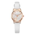 thumbnail image 1 of Resicozy Watches for Women 2026 Casual Round Case with Leather Strap Fashionable Everyday Elegant Quartz Dress Watch White, 1 of 3