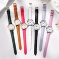 thumbnail image 1 of Resicozy Watches for Women Classic Quartz Watch with Leather Strap Vintage Small Face Round Watches Birthday Gift for Ladies 2026 Brown, 1 of 4