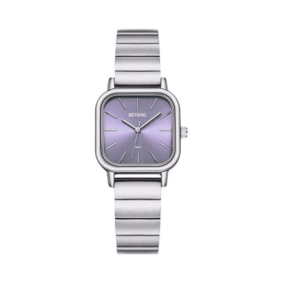 Resicozy Watches for Women Wrist Watches Thin Strap Watch Casual Fashion Simple Square Quartz Wristwatch Beige