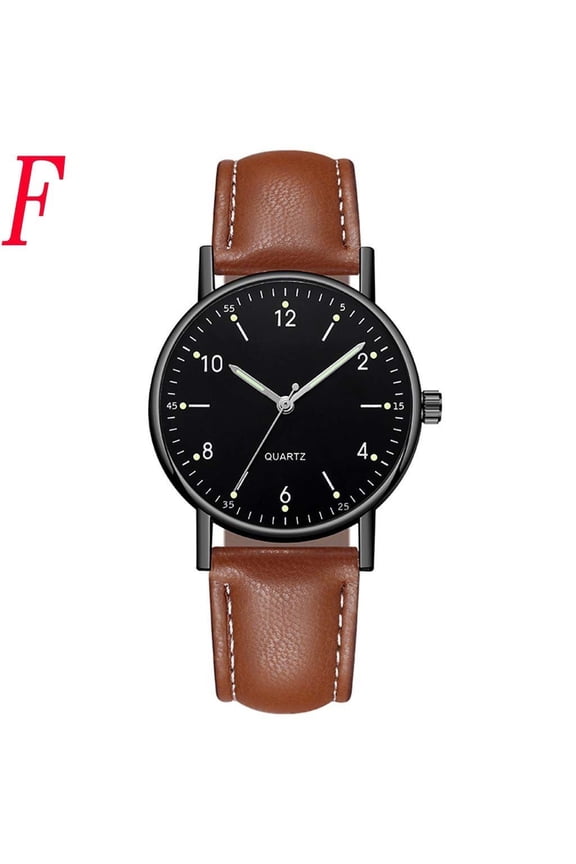 Watches for Women with Leather Strap Casual Quartz Movement Business Classic Watch Elegant Ladies Watch 2026 Brown