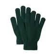 thumbnail image 1 of Resicozy Winter Gloves Women Men Warm Knit Gloves for Clod Glove for Driving Running Hiking Full Finger Warm Mittens Dark Green, 1 of 3