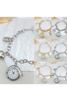 Women Bracelet Watch Quartz Wristwatch Elegant Casual Daily Party Round Watch for Women 2026 C