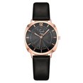 thumbnail image 1 of Resicozy Women Easy Read Watches Round Dial Classic Watch with Leather Strap for Daily Casual Wear - Birthday Holiday Gifts for Wife Mother B, 1 of 3