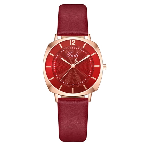 Resicozy Women Easy Read Watches Round Dial Classic Watch with Leather Strap for Daily Casual Wear - Birthday Holiday Gifts for Wife Mother C