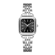 Resicozy Women Watches Fashion Retro Dress Quartz Wristwatches Simple Elegent Watch for Ladies Black
