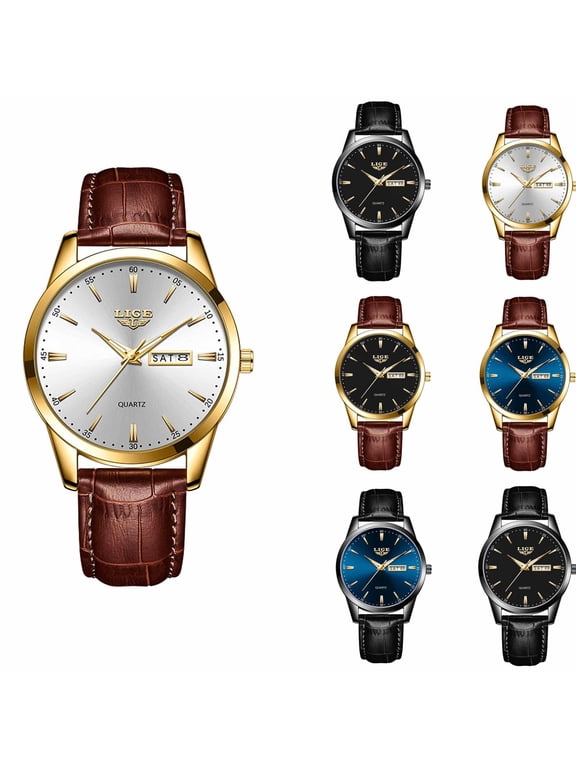 Women Wrist Watches Large Face Fashion Leather Quartz Watches for Women Mothers Day Gifts 2026 B One Size