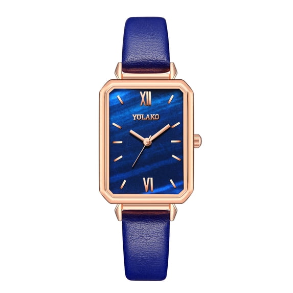 Resicozy Women's Leather Watches Quartz Classic Leather Strap Wrist Watches Water Resistance and Lightweight Watches