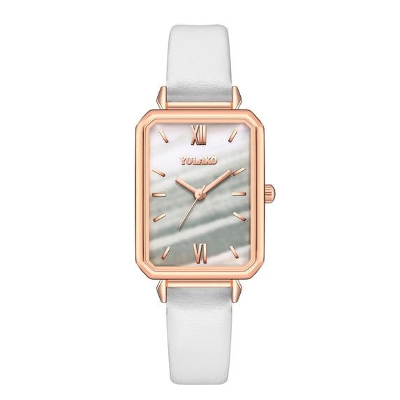 Resicozy Women's Leather Watches Quartz Classic Leather Strap Wrist Watches Water Resistance and Lightweight Watches