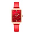 thumbnail image 1 of Resicozy Women's Leather Watches Quartz Classic Leather Strap Wrist Watches Water Resistance and Lightweight Watches, 1 of 2