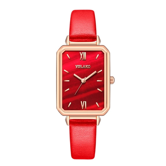 Resicozy Women's Leather Watches Quartz Classic Leather Strap Wrist Watches Water Resistance and Lightweight Watches