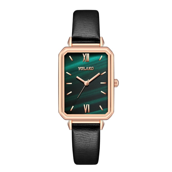 Resicozy Women's Leather Watches Quartz Classic Leather Strap Wrist Watches Water Resistance and Lightweight Watches
