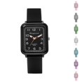 thumbnail image 1 of Resicozy Women's Silicone Watches Quartz Classic Silicone Strap Wrist Watches Water Resistance and Lightweight Watches Black, 1 of 3