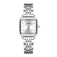 thumbnail image 1 of Resicozy Women's Small Wrist Watch Rectangular Quartz Watch Classic Numeral Dial Stainless Wristwatch White, 1 of 3